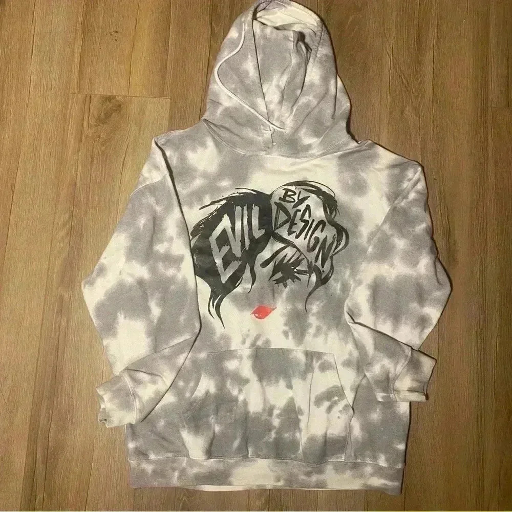Cruella De Vil Tie Dye Hoodie Disney Villains Size large